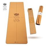 SPORTS-HERO® - Premium Yogamatte Kork - Yoga Matte Kork rutschfest | 100%...