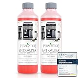 PURIVITA® Universal Entkalker Kaffeevollautomat [2x750ML] -...