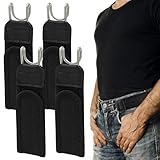 4 PCS Gürtel Ohne Schnalle Herren, Schnallenloser Gürtel, Gürtels Ohne...