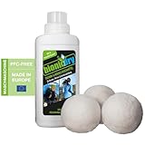 bionicdry Waschmittel-Set für Daunen-, Merino- & Funktionskleidung...