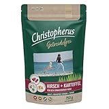 Christopherus Getreidefrei - Hirsch + Kartoffel - Erwachsener Hund 750g