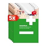 PRIMUS PRINT Verbandbuch - Unfallbuch - Erste-Hilfe Dokumentation -...