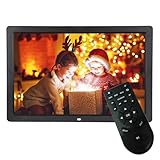 17inch 1440 * 900HD Digitales Foto Bild Rahmen Wecker Player Album...