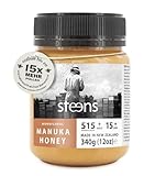 Steens Manuka Honey MGO 515+ - 340 g rein roher 100% zertifizierter UMF 15+...