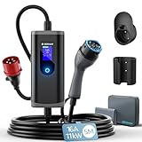 bokman Typ 2 Ladekabel mit CEE Stecker, 5 Meter | 6-16A | 11kW | 3-Phasig |...