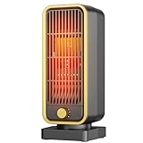 DDHTSAL Energiesparender Heizlüfter Klein Leiser - 900W PTC Keramik...