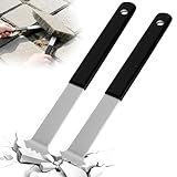 2er Set Pflasterstein-Entfernerwerkzeug mit Doppelgelenk-Schaber...