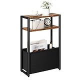 IBUYKE Schmaler Beistelltisch, 3 Etagen Kleiner Beistelltisch mit...