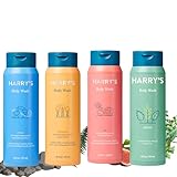 Duschgel für Männer, 400 ml (4 Stück) | Bade- und Duschgel für Männer,...