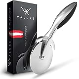 VALUXE® [Das Original] Pizzaschneider aus Edelstahl - Pizzaroller scharf &...