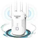 QLOCOM 2024 Neuestes WLAN Verstärker WLAN Repeater 1200Mbit/s, Dualband...