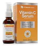 Vitamin C Serum Hochdosiert 20% 60ml | Vegane Kosmetik für Gesicht –...