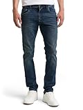 TOM TAILOR Denim Herren 1045760 Jeans, 10173 - Dark Stone Blue Black Denim,...