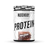 Matchday Nutrition Protein-Pulver Choco Brownie I Veganer Eiweiß-Shake mit...