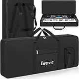 OUUTMEE 61 Keyboard Tasche Zwei Möglichkeiten Zum Tragen,103 x 40 x 13 cm...