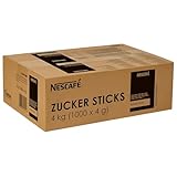 NESCAFÉ Zuckersticks, individuelle Packung, zum Süßen von Kaffee, Tee,...