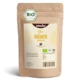 Bio Ingwerpulver (500g) | Ingwer gemahlen | Ingwerwurzel gemahlen perfekt...