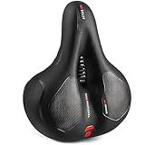 Retoo Fahrradsattel, Gel Fahrradsitz, breiter, weicher, komfortabel...