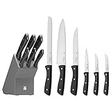 WMF Messerblock mit Messerset 7-teilig, Küchenmesser Set mit Messerhalter,...