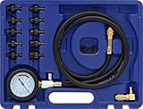 Kunzer 7ODT01 Öldrucktester 12-teilig 0–10 bar - inkl. 1,25 m Schlauch...