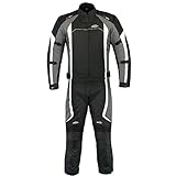 PROANTI Motorradkombi Biker Motorrad Textil Kombi wasserdichte Jacke und...