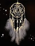 Nice Dream Traumfänger mit LED Licht, Handgemachte Dreamcatcher mit...