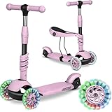 Ricokids 3-in-1-Laufroller für Kinder – Roller DREI Rollen -...