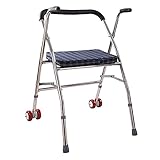 Faltbarer Rollator Rollator Walkers für Senioren, ältere Menschen,...