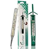 Behler - Fieberthermometer Analog - Sicher und Präzise, quecksilberfreies...