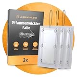Pflaumenwickler Falle – 3 Stück – MIT Schnur – Pheromonfalle –...