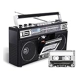 MObyat Retro-Radio, Kassettenspieler, Transkriptionsfunktion,...