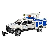 bruder 02509 - RAM 2500 Service Truck mit Rundumleuchte - 1:16 Fahrzeuge,...