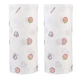 Abaodam 2 Rollen Ölabsorbierendes Küchenpapier Einweg Küchenrolle...