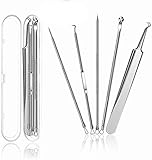 5er Mitesserentferner Komedonenquetscher Set, elloLife Blackhead Remover...