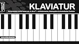 Klaviatur: Ausklappbare Klaviertastatur mit 88 Tasten von A2 bis c5 – mit...