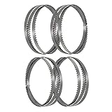 Sankuai 4 Stück Bandsägeblatt 1400 x 10 x 0.5 x 6zpz ，...