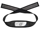 CoolChange Leichter Ninja Stirnschutz, Konoha Stirnband mit Konohagakure...