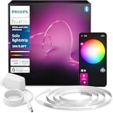 Philips Hue Indoor 3m Smart LED Solo Lightstrip Basis-Set, 1er-Pack,...