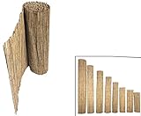 Schilfrohrmatte 'bambussi' eco als Balkon Sichtschutz Höhe...