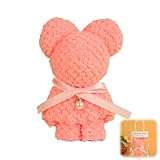 Cartoon-Bär-Handtuch, quadratisches Handtuch, Urlaub, Geburtstag,...