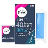 Veet Expert – 40 Wachs-Streifen für Körper & Beine – für...