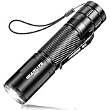 GEARLITE Taschenlampe Led Aufladbar, Superhelle Zoombare 2000 Lum Mini...