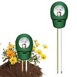 Bodentester, 2025 Neu Bodentest Messgerät 3-in-1,Bodenmessgerät für...