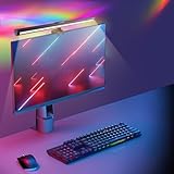 Euakee Monitor Lamp Bar Screen, Mit Gaming Deko RGB Hintergrundbeleuchtung,...