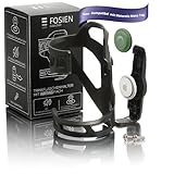 FOSIEN® Silent Track Cage - AirTag Fahrrad Getränkehalter seitlich mit...