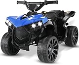 MAMIZO 6V Elektro-Quad Kinder, Kinderfahrzeug mit 3 KM/h, MP3-Musikplayer,...