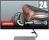 Lenovo Q24i-1L 23.8 Zoll FHD IPS FreeSync Gaming Monitor 75 Hz 4ms HDMI+VGA...