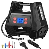 Oasser Luftkompressor Kompressor 12V 230V Kompressor für Autoreifen AC DC...