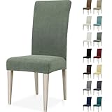 Ystyle Stretch Stuhlhussen 6er Set, Stuhlbezug Elastisch Abnehmbarer...