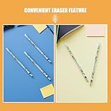 SHERCHPRY 100 Stück Holz Bleistifte mit Panda Motiv und Radiergummi...